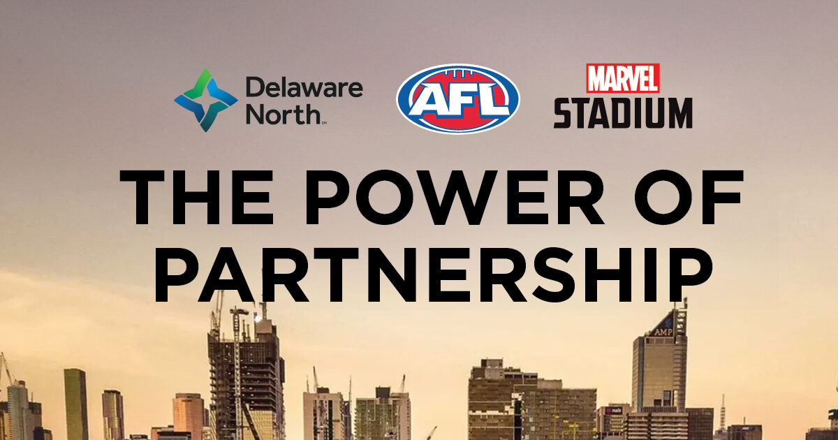 Australian Football League renews Marvel Stadium partnership with Delaware North – Delaware North Newsroom