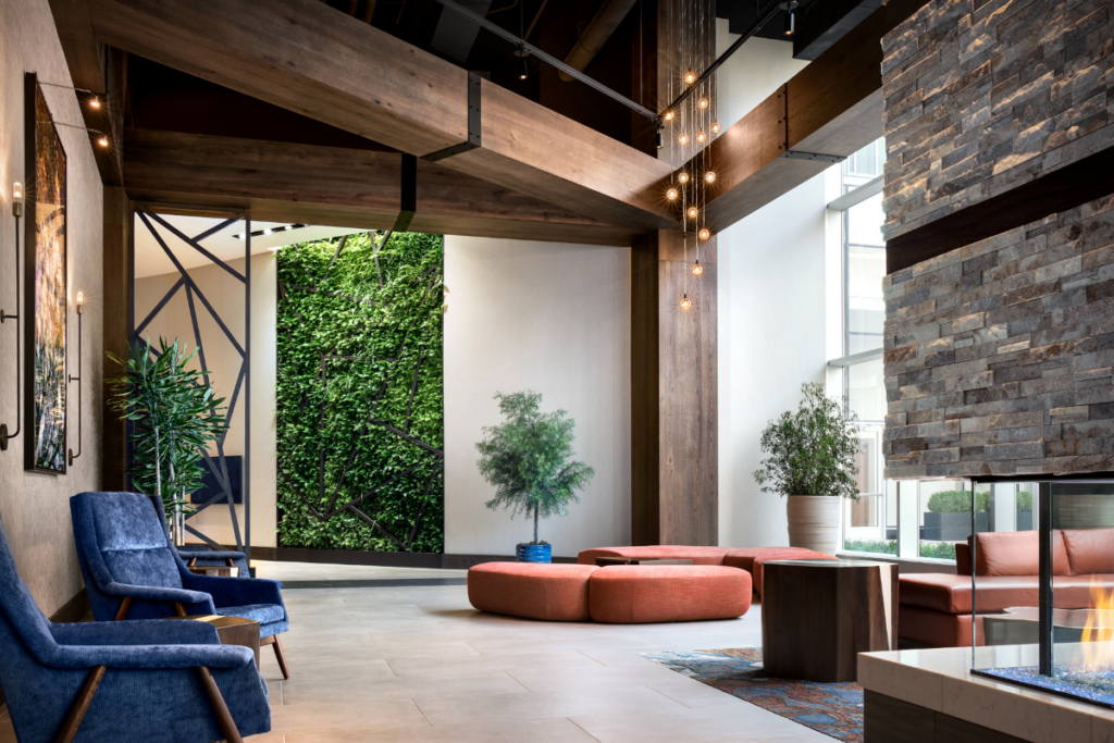 image of hotel lobby